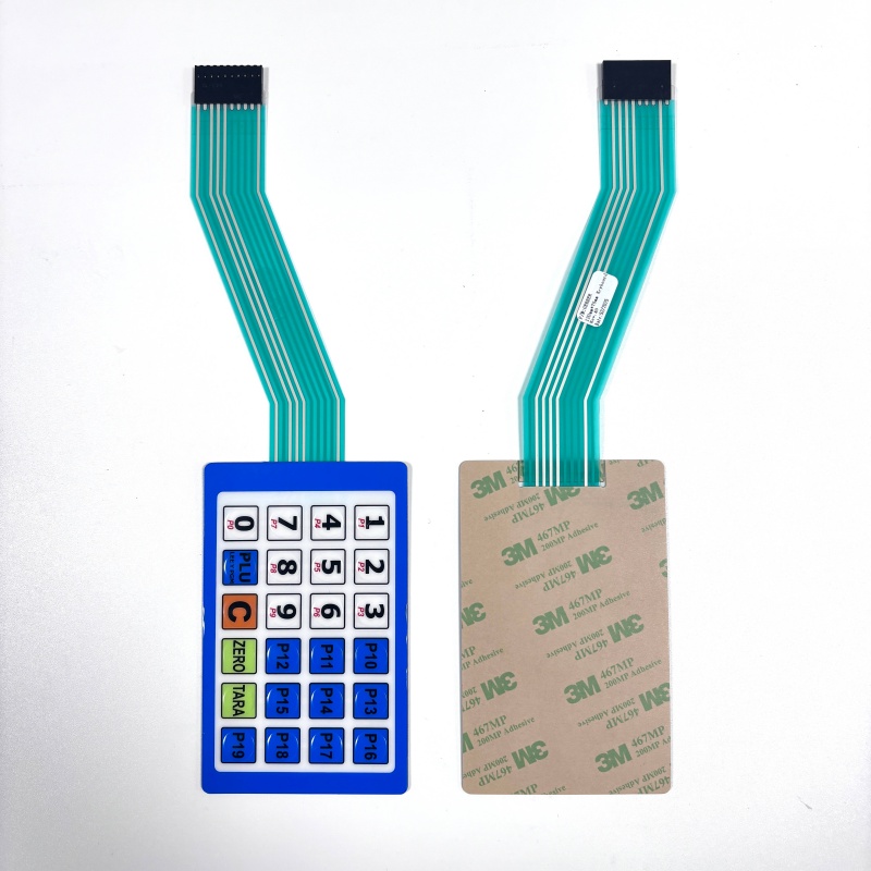 High-Performance Membrane Switch for Weighing Scale