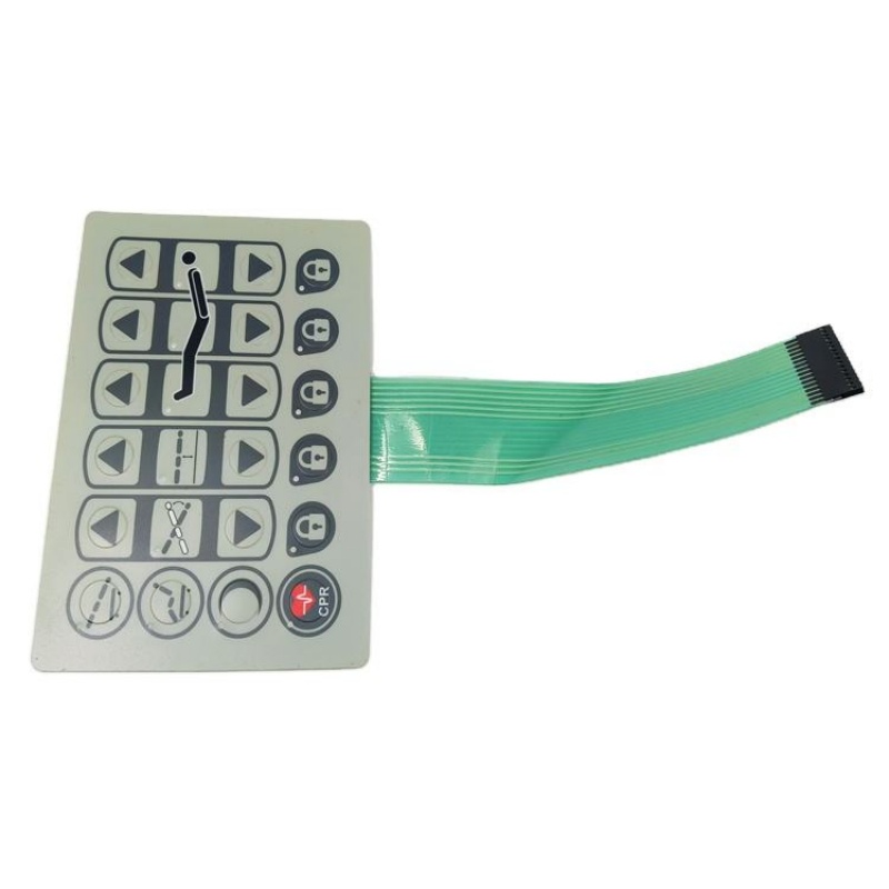 LED Medical Membrane Keypad (Physiotherapy Equipment-Specific)