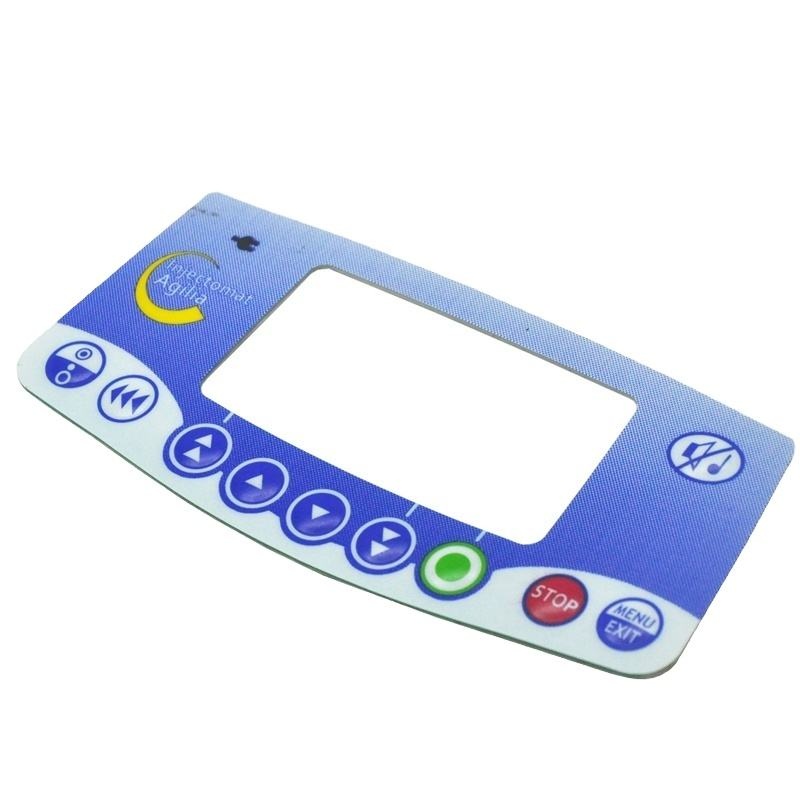 IP67 Waterproof membrane switch keypad medical device syringe pump injection equipment