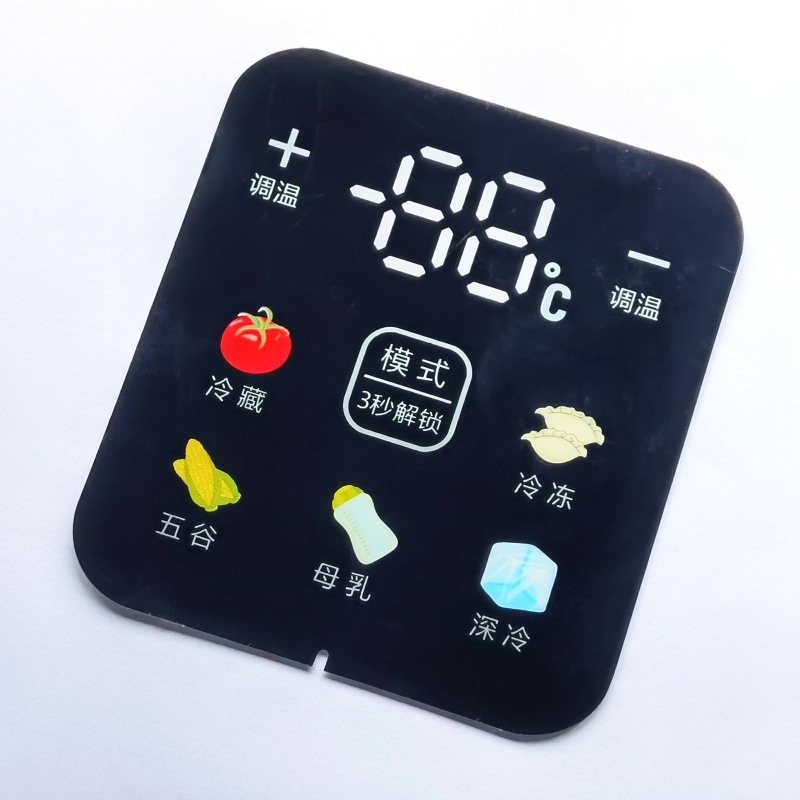Smart Membrane Switch for Refrigerators  Integrated Display & Light-Touch Operation