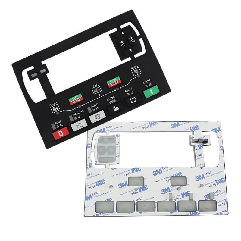 Industrial-Grade Integrated Membrane Switch Panel for Fuel Distribution Systems (OilVibration ResistantModular Function)