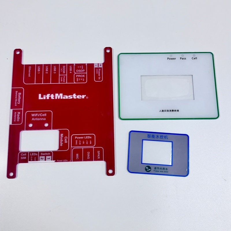 Acrylic Membrane Switch Control Panel