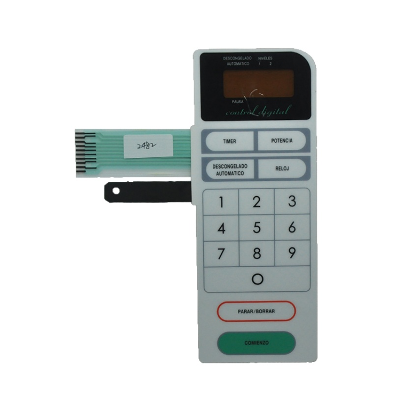 Waterproof IP65 & ESD-Protected Membrane Switch – Dedicated for Microwave Control Systems