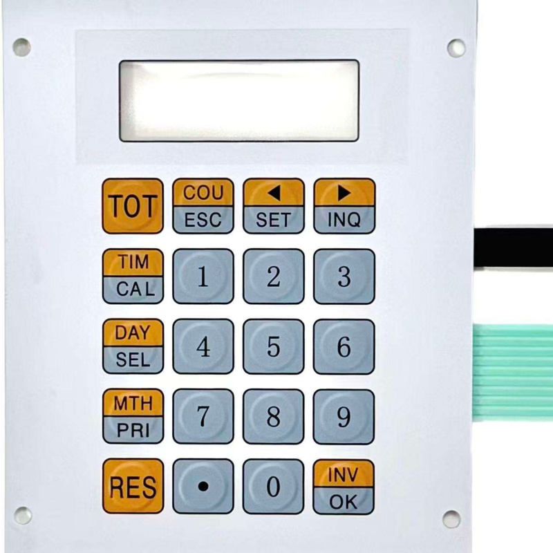 Waterproof ESD-Shielded Recessed Membrane Switch for Fuel Dispensers (Petroleum RetailLogistics)