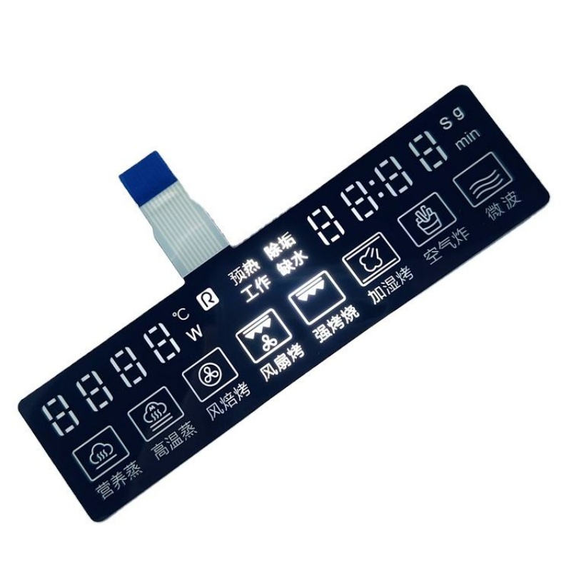 Kitchen Appliance-Specific LED Backlighting Membrane Switch